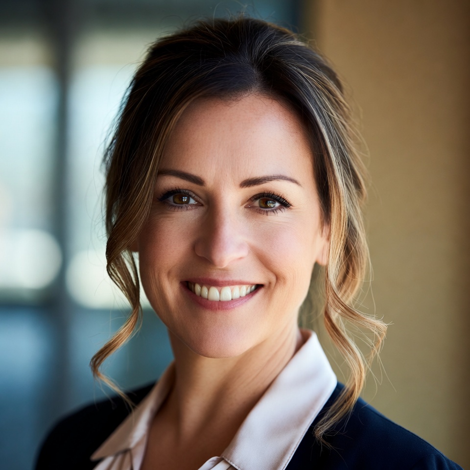 Portrait of Sarah L., E-Commerce CEO